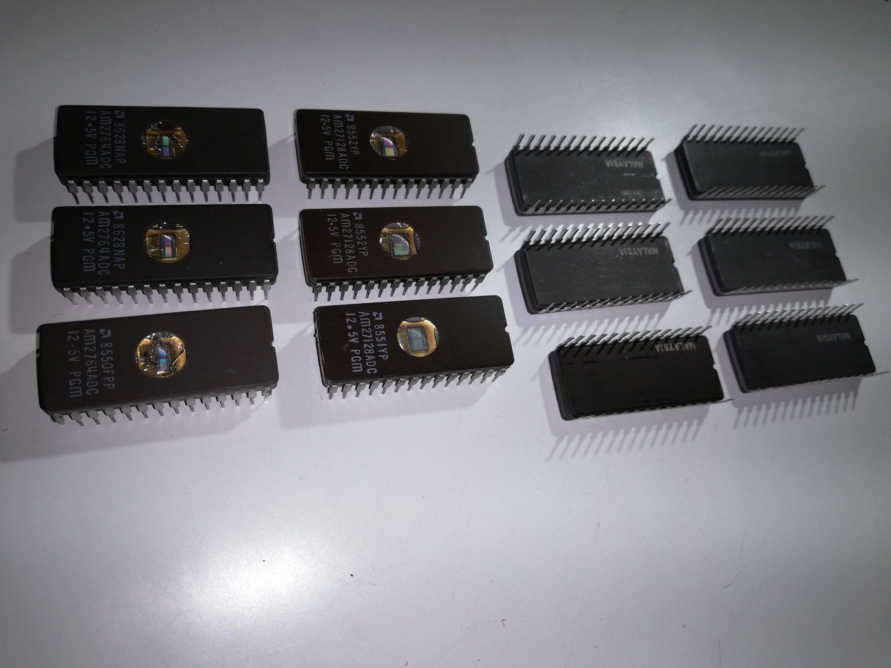 Componenti elettronici: EPROM E-PROM E PROM E_PROM Stückpreis gemäss Dimension Menge – Nuovo (secondo la descrizione) da Niederneunforn venduto da Gusti123 7
