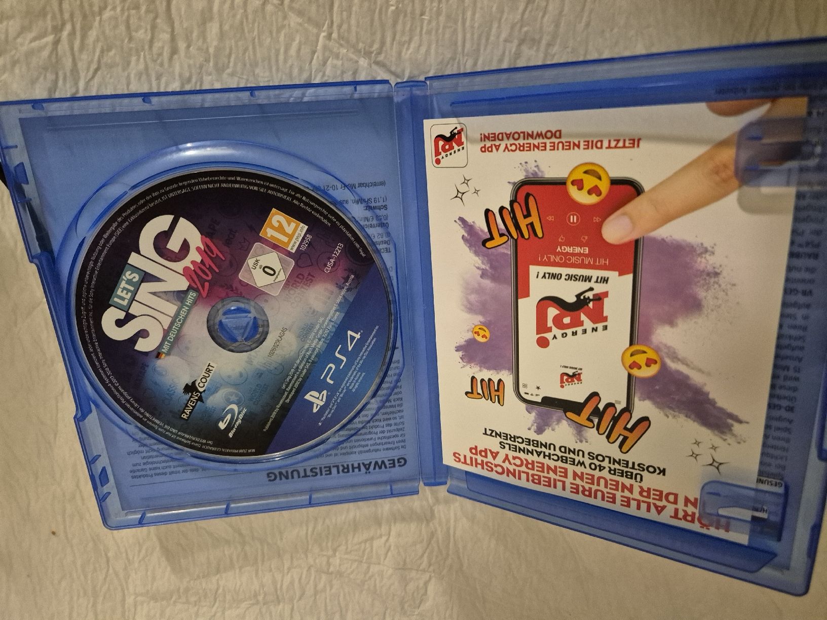 Spiele: Let's Sing 2019 PS4 mit zwei Mikrofonen  – Gebraucht aus Füllinsdorf von Piter1893 2