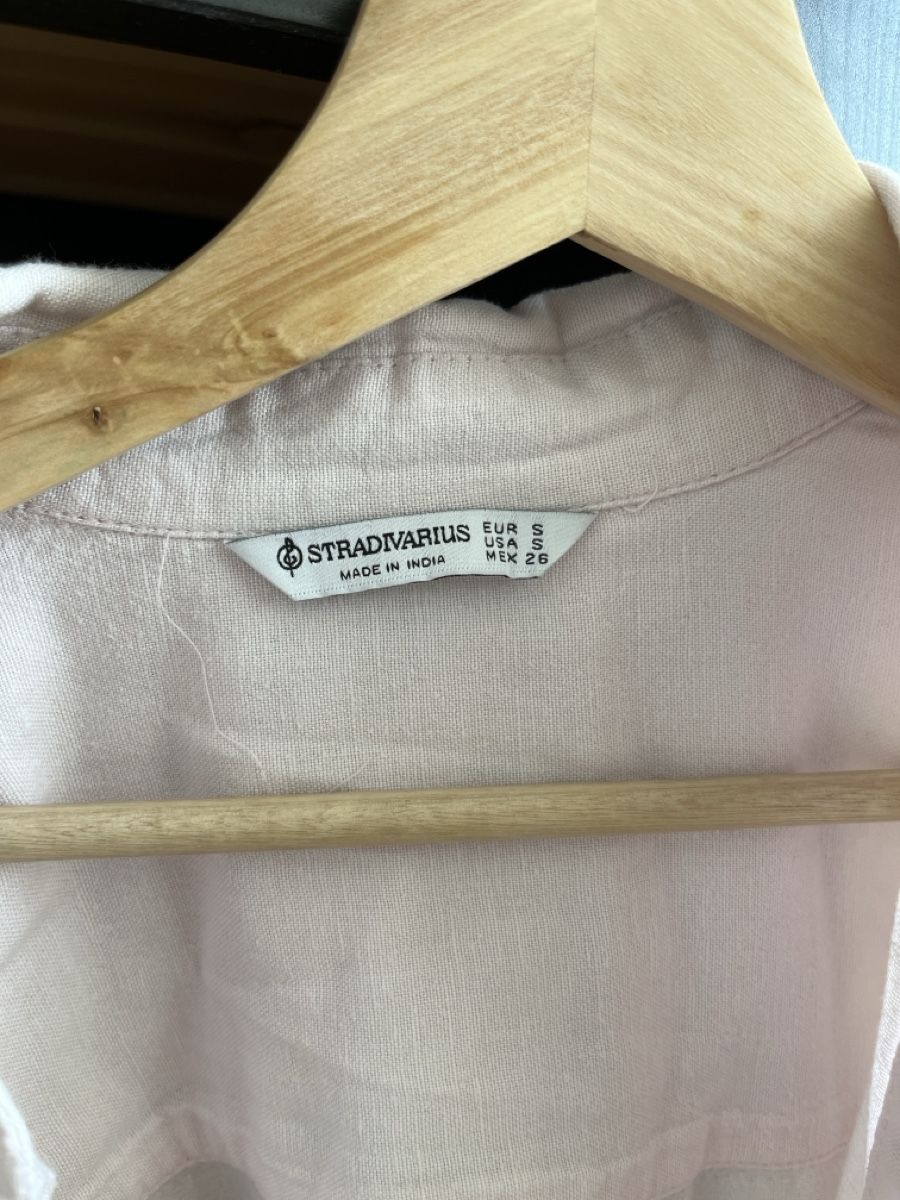 Stradivarius Blusen: Baumwollhemd hellrosa Stradivarius Grösse S – Gebraucht aus Dübendorf von TOezdemir 1