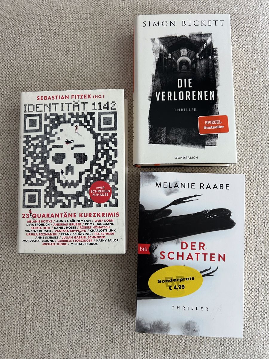 Libri: 3 Bücher - Thriller – Usato da Chur venduto da jgr_s6mm