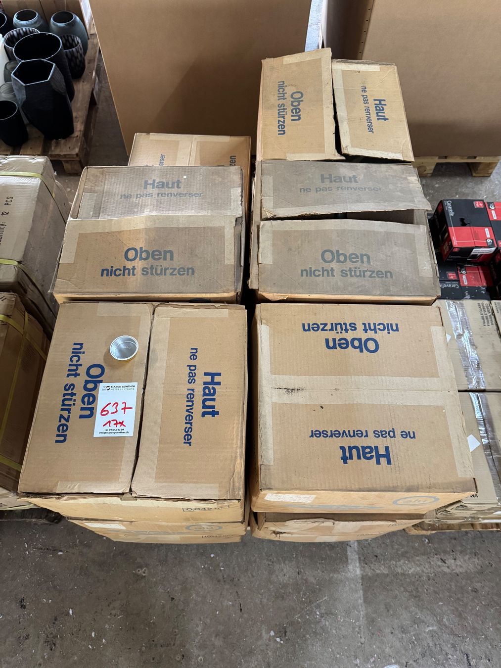 Behälter & Ähnliches: 637 Posten Aluformen Mini Liquidation – Gebraucht aus Derendingen von Meisterstuecke 2