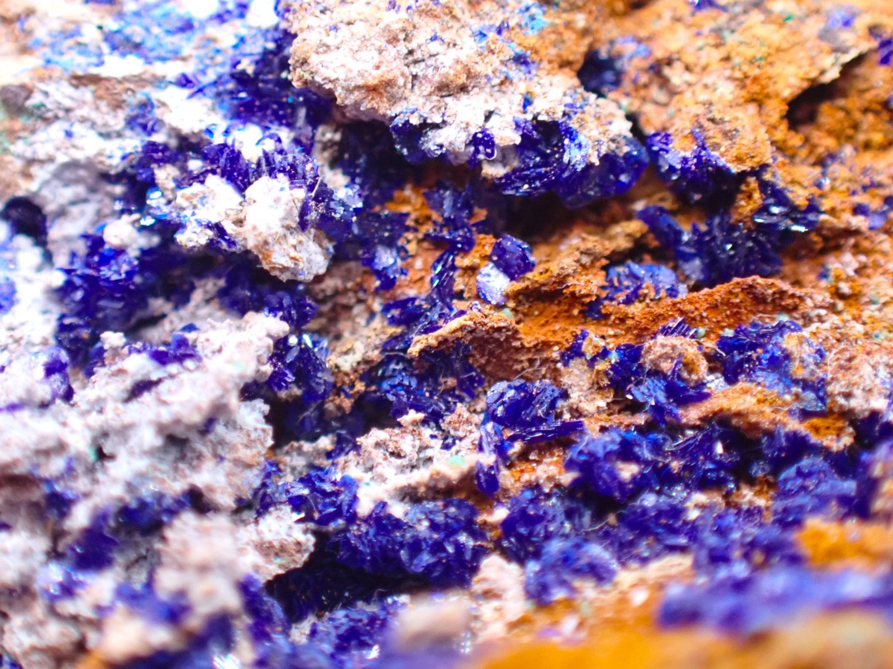 Mineralien & Heilsteine: Azurite, Malachite,  Lavrion District Mines, Greece – Gebraucht aus Figino von panshop 1