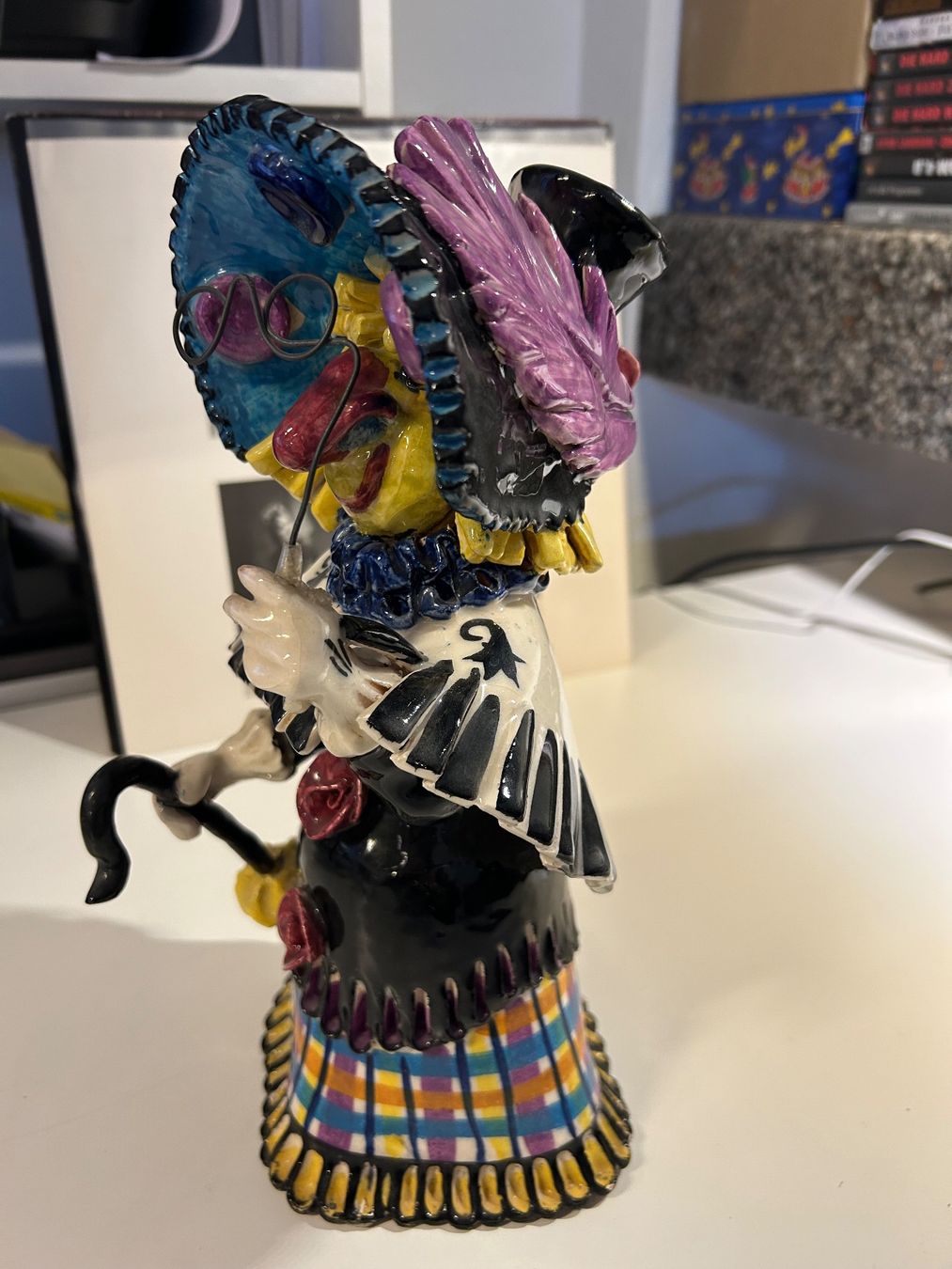 Figuren: Fasnachtsfigur  "Alti Dante" von A. Chappallaz – Gebraucht aus Aesch BL von BernisFlomi 2