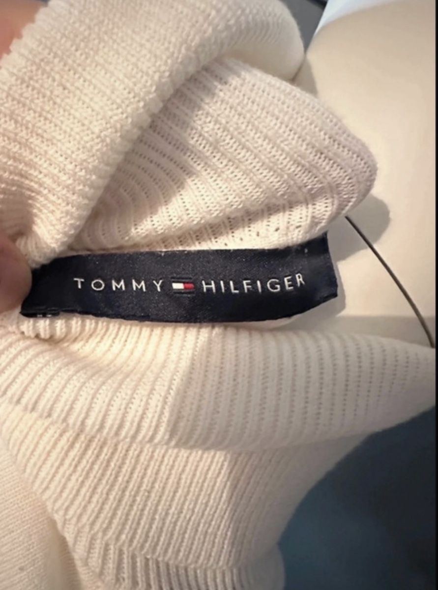 Tommy Hilfiger Maglioni & Felpe: Tommy Hilfiger Pull col roulé crème - Taille S - – Usato da Montreux venduto da luc_w7cx 2