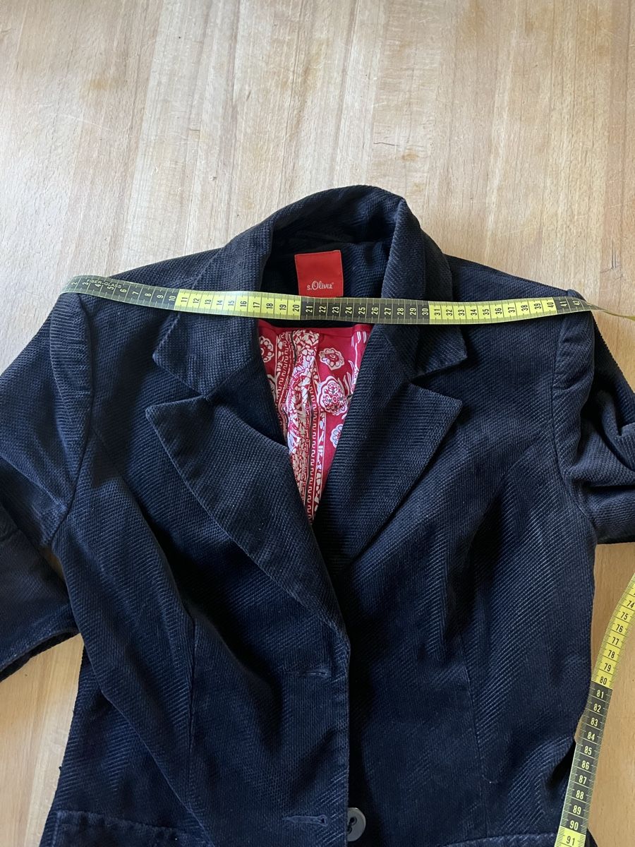 S.Oliver Giacche: Taillierte Jacke von s.Oliver gr 36 schwarz – Usato da Rikon im Tösstal venduto da stupsi99 6