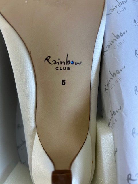 Rainbow Scarpe da donna: Brautschuh Bobbie von Rainbow Gr. 5 / 38 – Nuovo (secondo la descrizione) da Rothenburg venduto da stacostaco 3