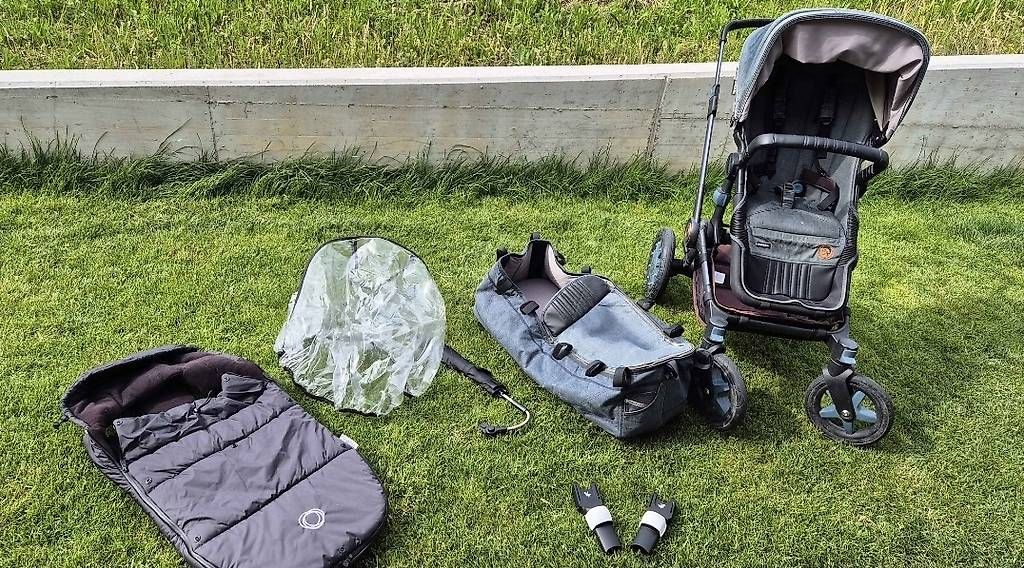 Carrozzine: Poussette Bugaboo édition limitée Diesel avec accessoires  – Usato da Vuisternens-Ogoz venduto da Sandralaubli 4
