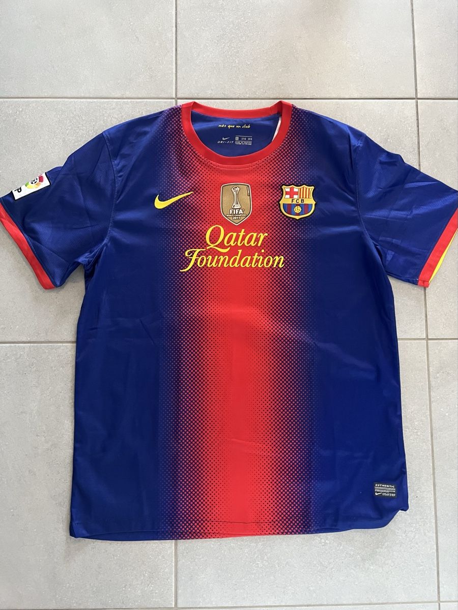 Canottiere & Pantaloni: Maillot FC BARCELONA 2013 – Usato da Oulens-Echallens venduto da kem_5skl