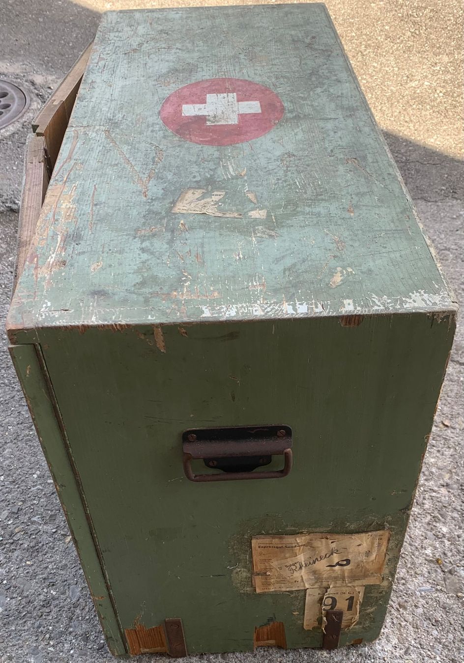 Caisses de transport: Fourierkiste der CH Armee – D'occasion à Goldingen par Bergler012 4