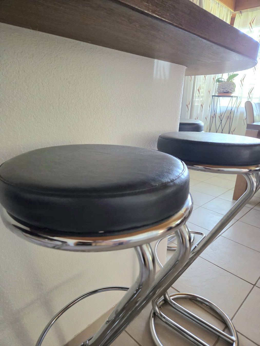 Sgabelli: Moderne Barhocker mit Polstersitz - Höhe 80 cm – Usato da Altstätten SG venduto da V_Redzepi 4
