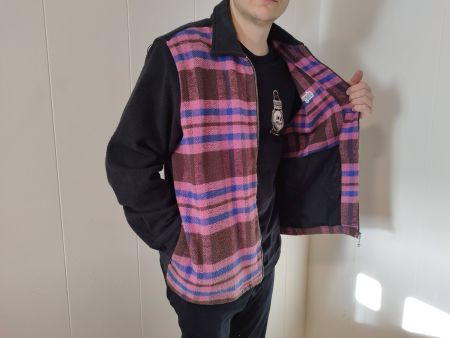 Obey Jacke – Grösse M – Karomuster vorne