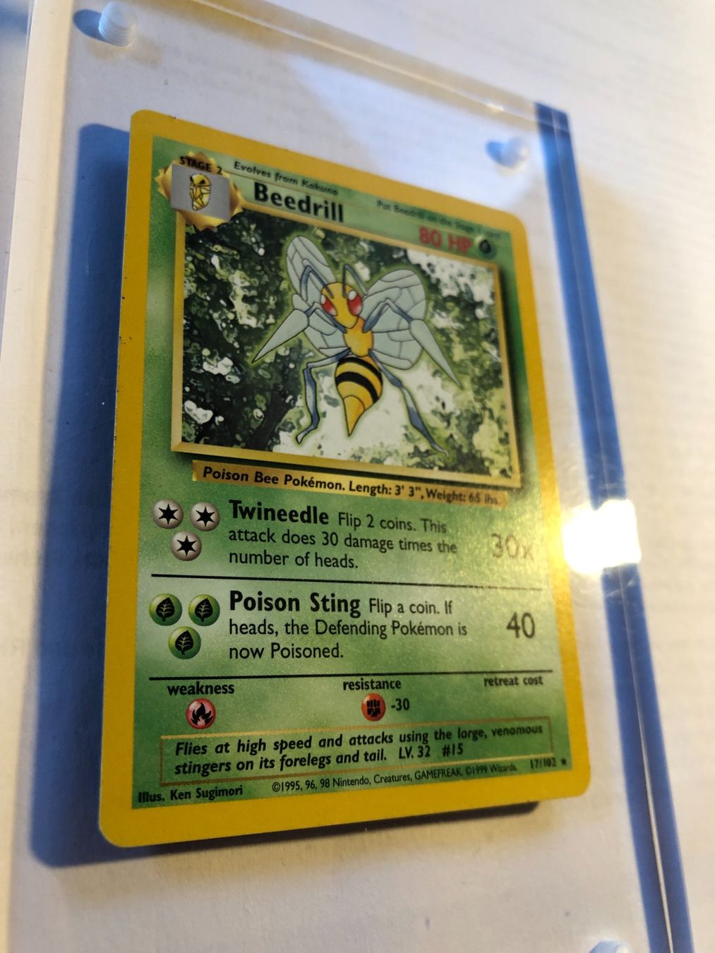 Carte collezionabili: Beedrill (rare) Base set - LP - ab 1.- – Usato da Giubiasco venduto da dan_pr8b 1