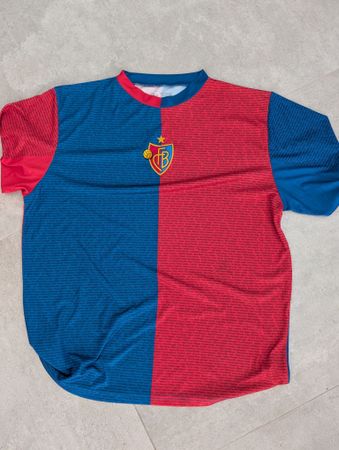 Fussballtrikot FC Basel Schriftzug Grösse XXL