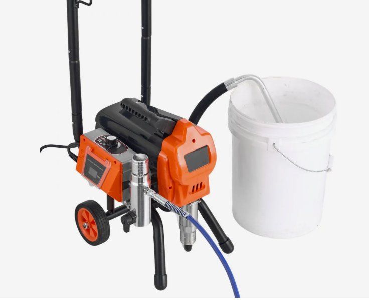 Alle Maschinen: Farbspritzgerät Sprühgerät mit Standfuß 1500 W – Neu und originalverpackt aus Amriswil von JaJa-Express 1