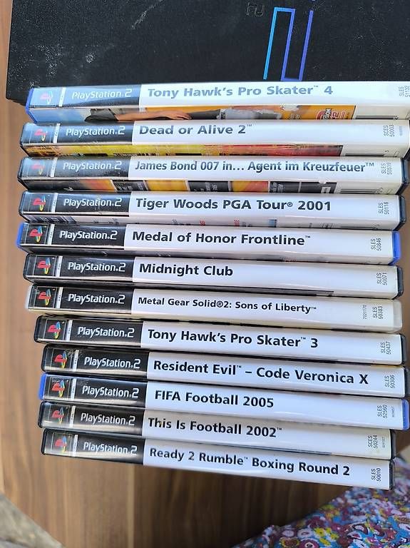 Console: Play Station 2 mit 12 Spiele – Usato da Walliswil-Nbipp venduto da australien2007 4