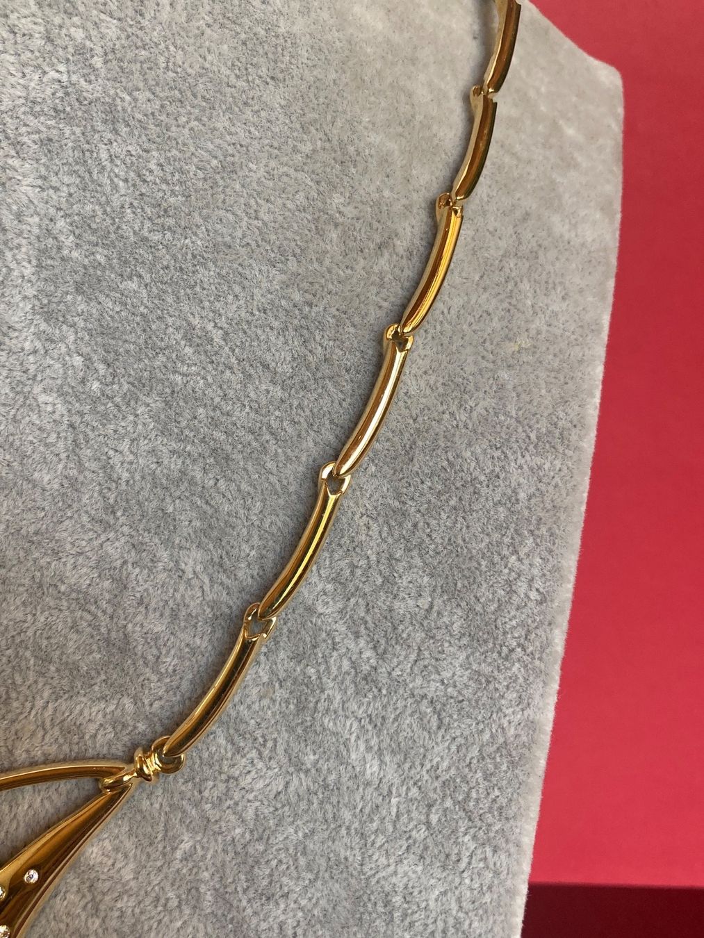Catenine: Stylisch Vergoldet Kette m/w.G (50cm) – Usato da Laufen venduto da Trendmarket 2