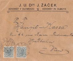 ZACEK  - Firmenbrief von 1906