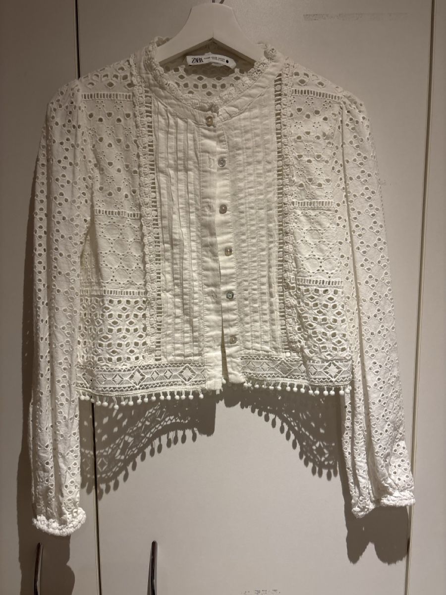 Zara Camicette: 100% Baumwolle Bluse Zara – Usato da Hilterfingen venduto da lavendu
