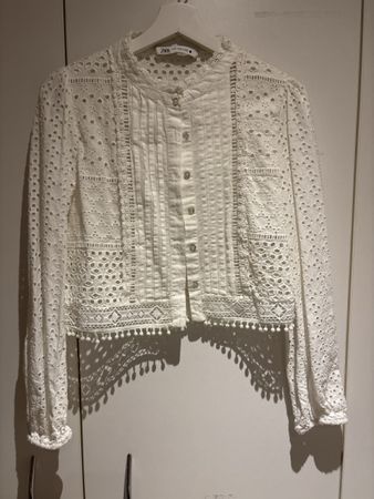 100% Baumwolle Bluse Zara