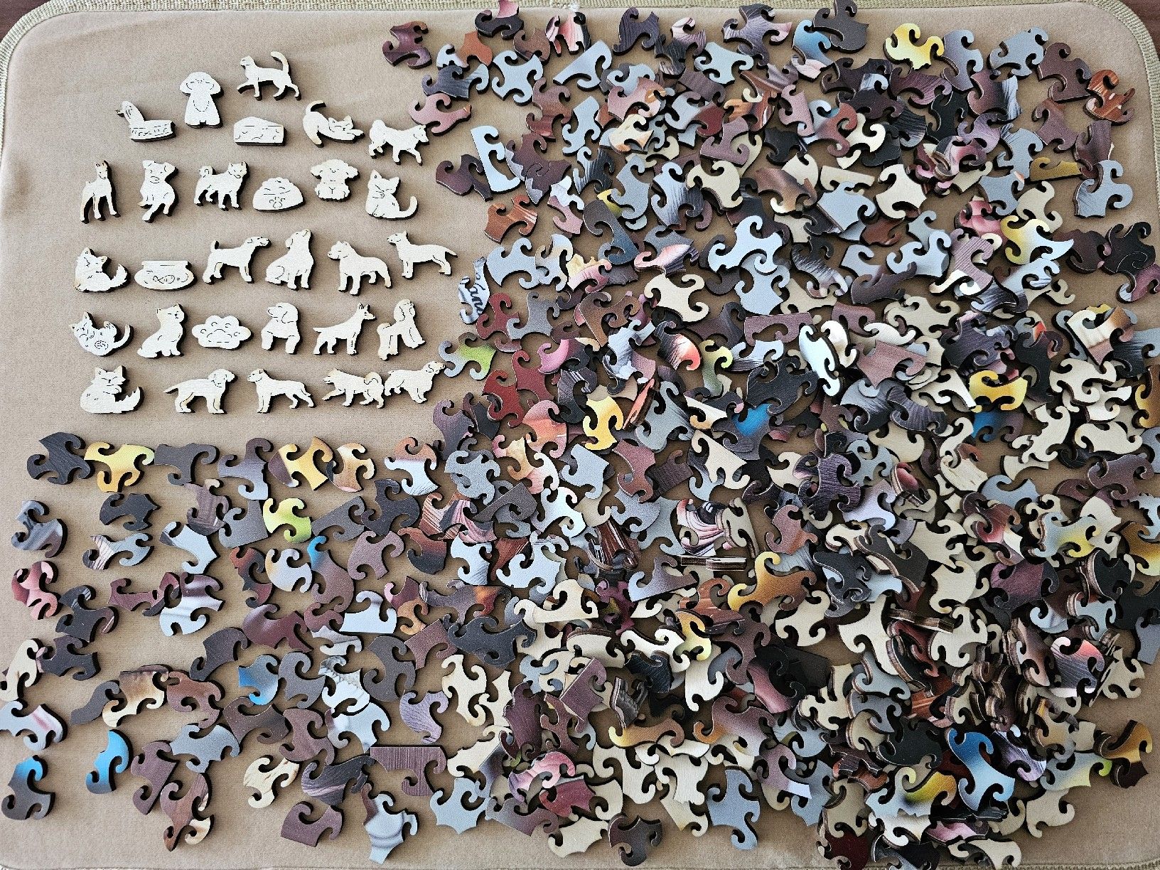 Puzzle: süsses Holzpuzzle "Baby Affe" 500 Teile – Nuovo (secondo la descrizione) da Bütschwil venduto da Taranabo 2