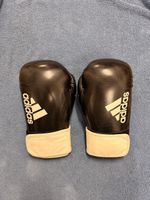 Boxhandschuhe Adidas Hybrid 100 schwarz guter Zustand