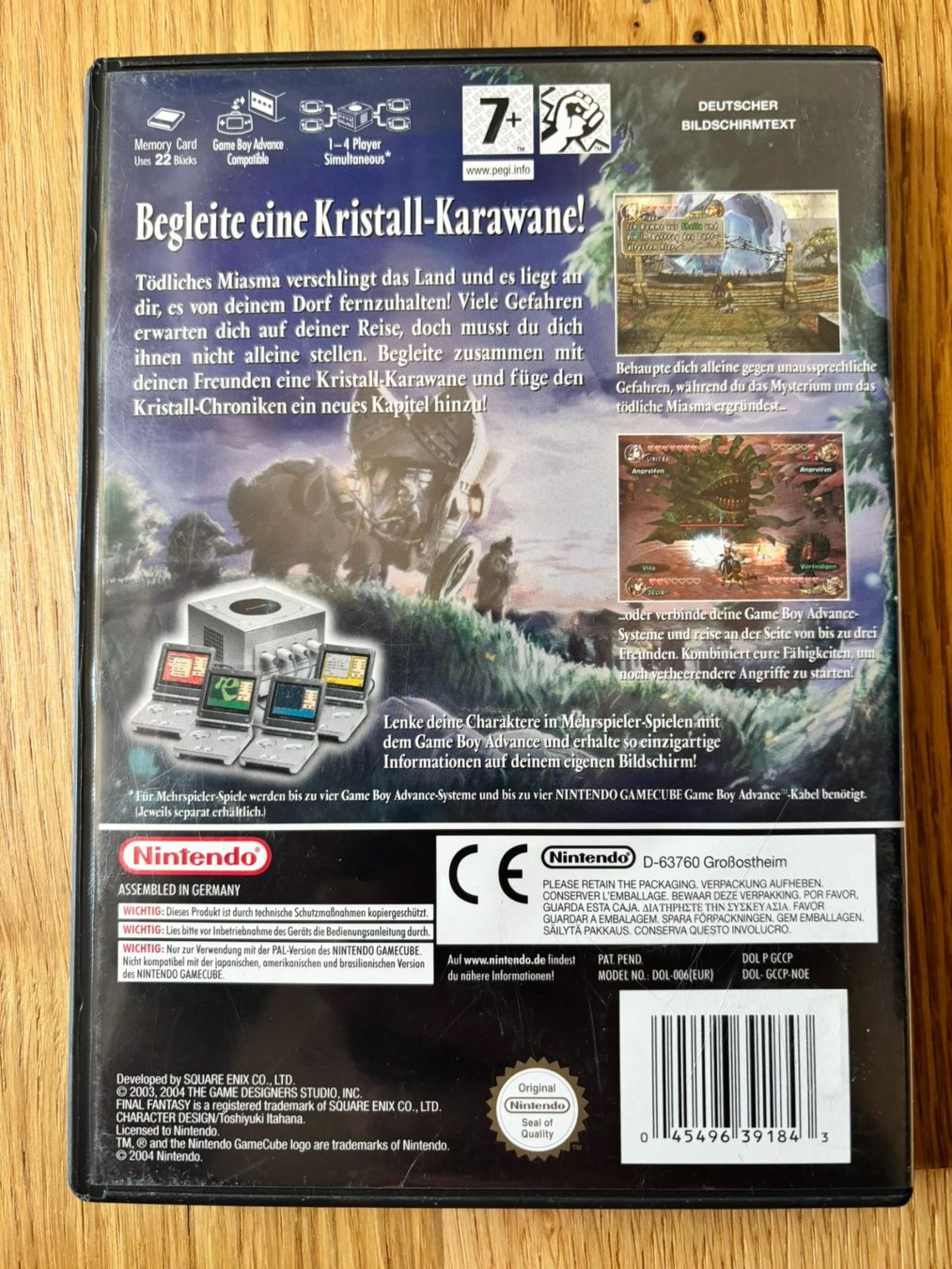 Spiele: GC Final Fantasy Crystal Chronicles - komplett – Gebraucht aus Schüpfheim von Flashbang3250 1