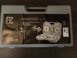 Kurzhantel-Set Chrom 15kg