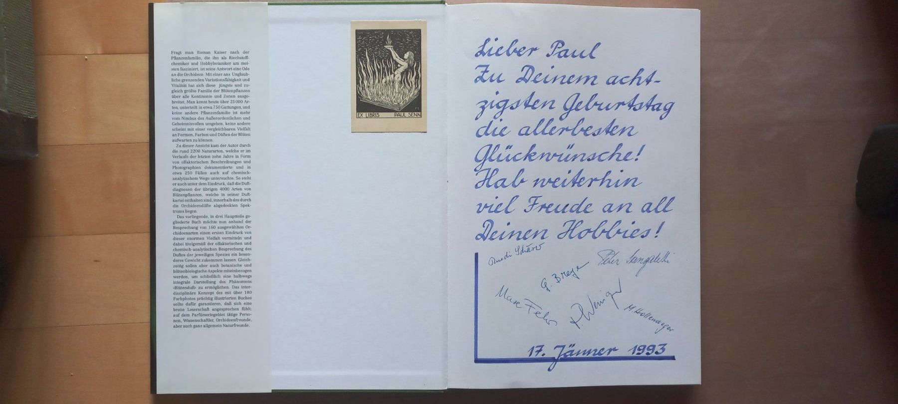 Libri: Vom Duft der Orchideen (Roman Kaiser) – Usato da Montricher venduto da Babou72 3