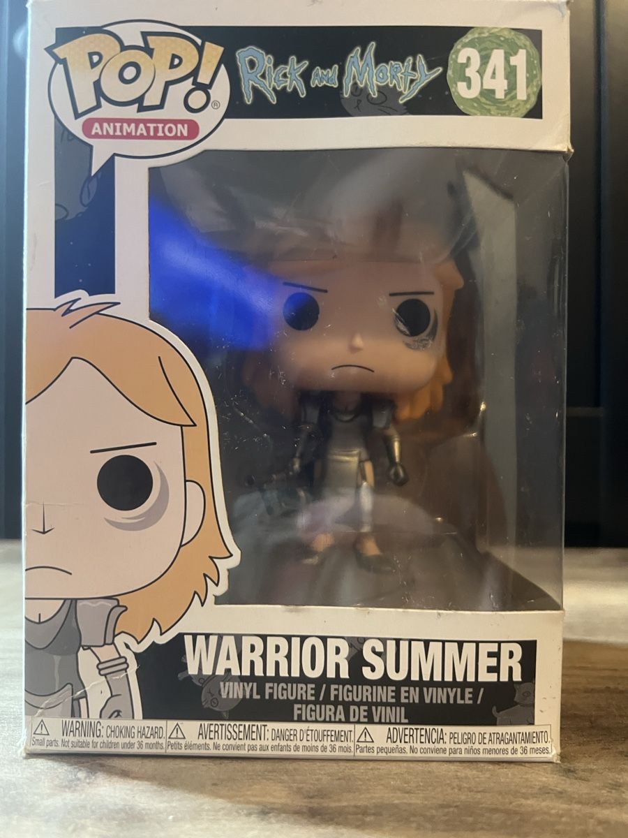 Funko Statuette: Funko Pop Rick and Morty Warrior Summer #341 – Usato da St. Gallen venduto da Nino1111