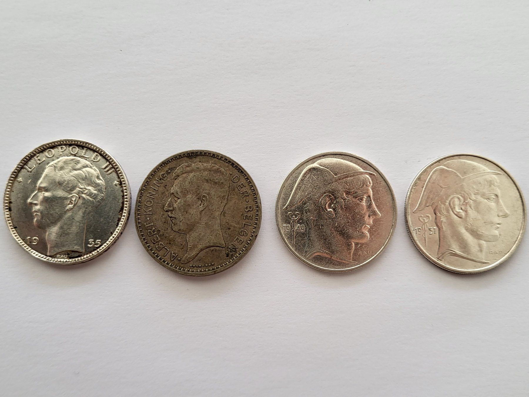 Tutti le monete: 4x 20 Francs Belgien Silber – Usato da Pravidondaz venduto da LVtik 1