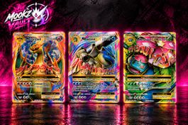 Pokémon XY Evolutions M Trio Charizard Blastoise Venusaur EX
