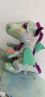 Ty Plüschtier Drache grün/lila, Glitzeraugen, Neu