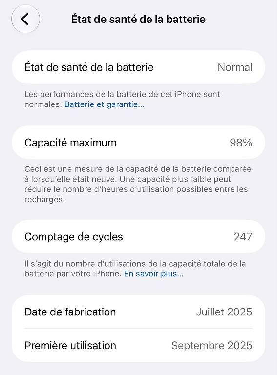 Apple Telefoni cellulari / Smartphones: iPhone 17 Pro Max Deep Blue 256 Go avec AppleCare+ – Usato da Perroy venduto da fri_7h65 4