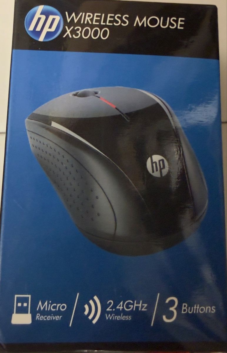 Hewlett Packard Souris: HP Wireless Mouse X3000 in schwarz – Neuf avec emballage d'origine à Basel par tamy90