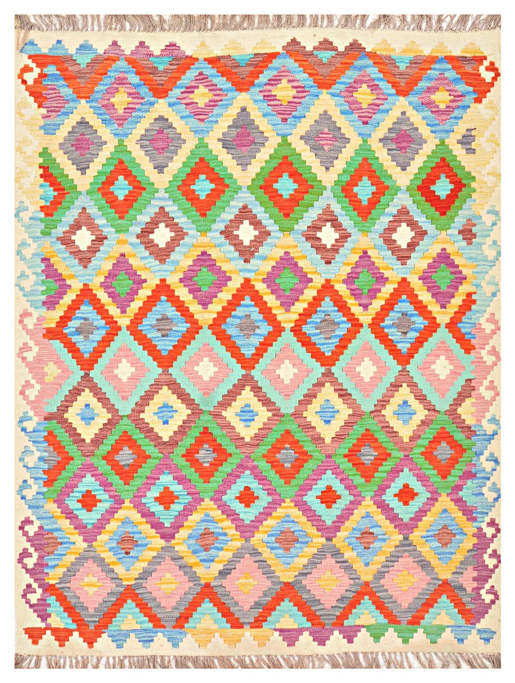 Kelim Tappeti: Oriente Kelim Teppich 150x200 Cm – Nuovo e nell'imballaggio originale da Lahore venduto da Fairways79 4