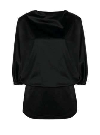 TOTÊME drapierte Satin-Bluse FR36/S neu NP 500.-