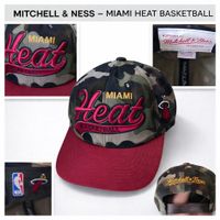 Casquette Miami Heat Basketball Mitchell & Ness