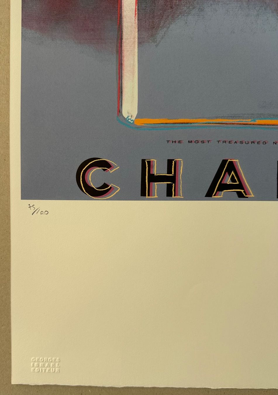 Gemälde: Warhol: Chanel, POP Art 75/100 – Neu (gemäss Beschreibung) aus Meilen von Smgdesign 1