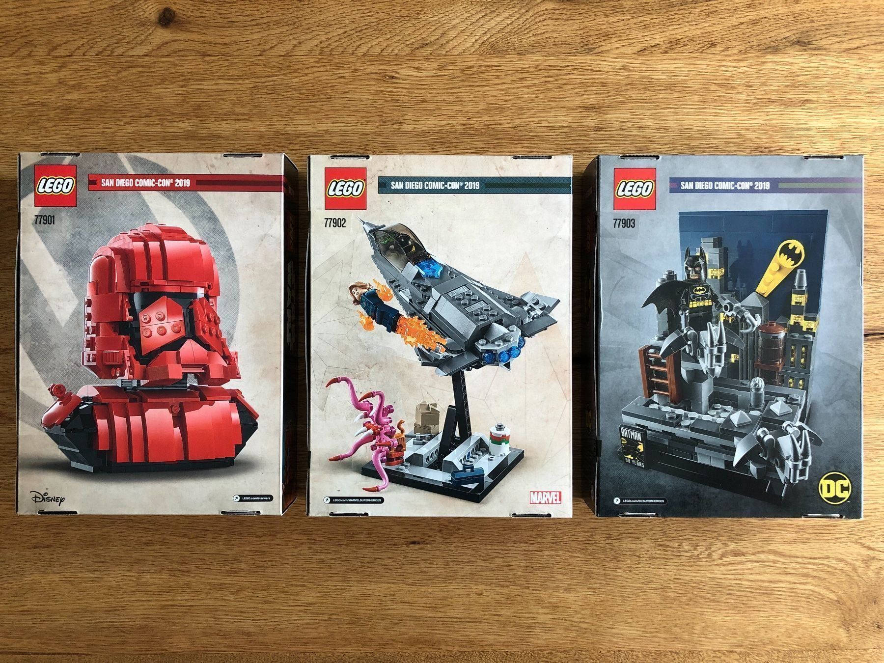 Lego Giocattoli: Lego 77901+ 77902 + 77903 SDCC 2019 Sets – Nuovo e nell'imballaggio originale da oftringen venduto da ecuario 1