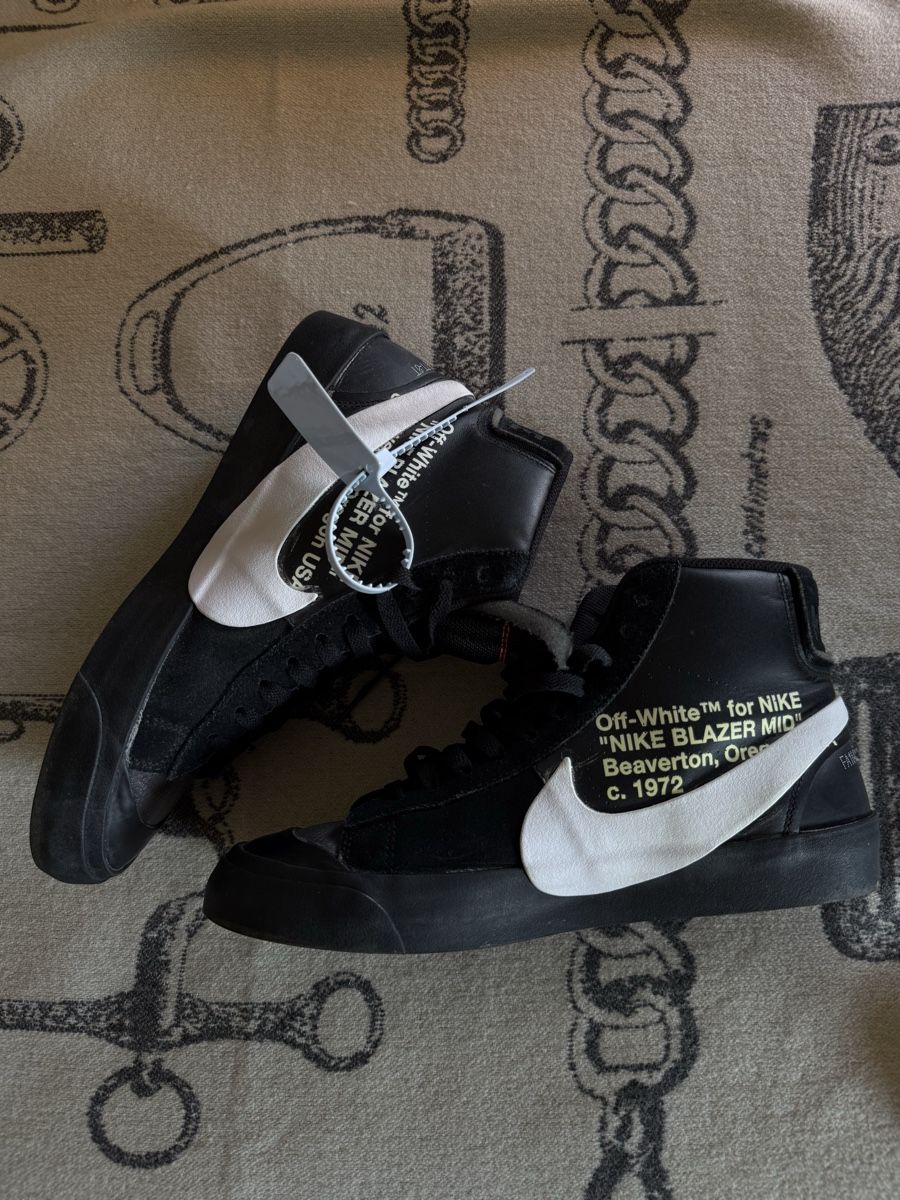 Off-White Scarpe da uomo: Off-White x Nike Blazer Mid 'Grim Reapers' – Nuovo (secondo la descrizione) da Genève venduto da iry_67wr 3
