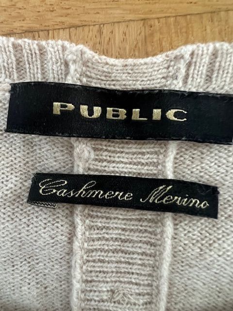 Pullover & Sweatshirts: "PUBLIC" Pulli (Cashmere / Merino) Gr. M – Neu (gemäss Beschreibung) aus Walenstadt von ricamul 1