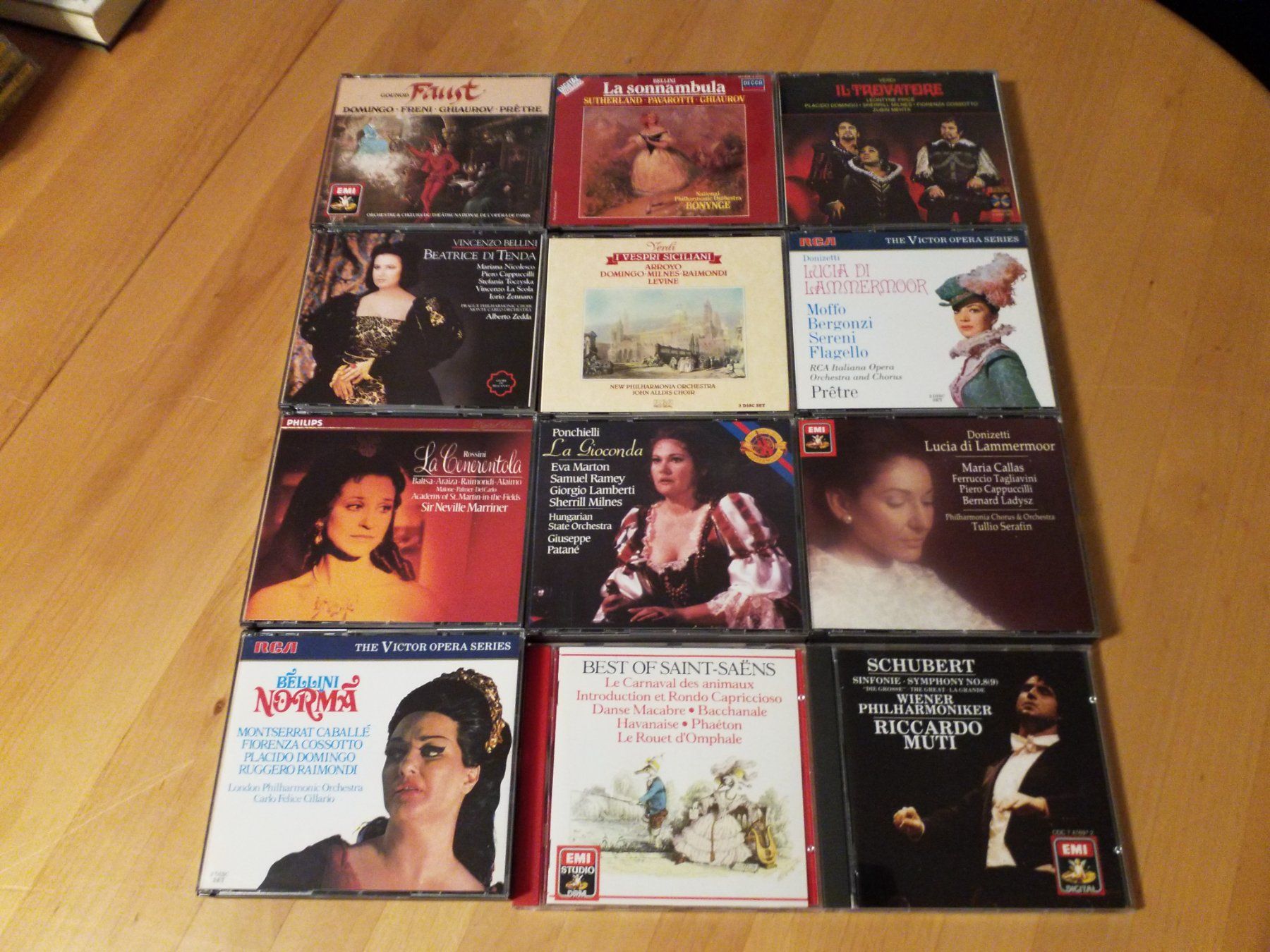 CDs: Grosse CD-Sammlung Klassik:Mozart,Beethoven,Strauss,116 CD – Gebraucht aus Oberwil BL von erichgutzi 1