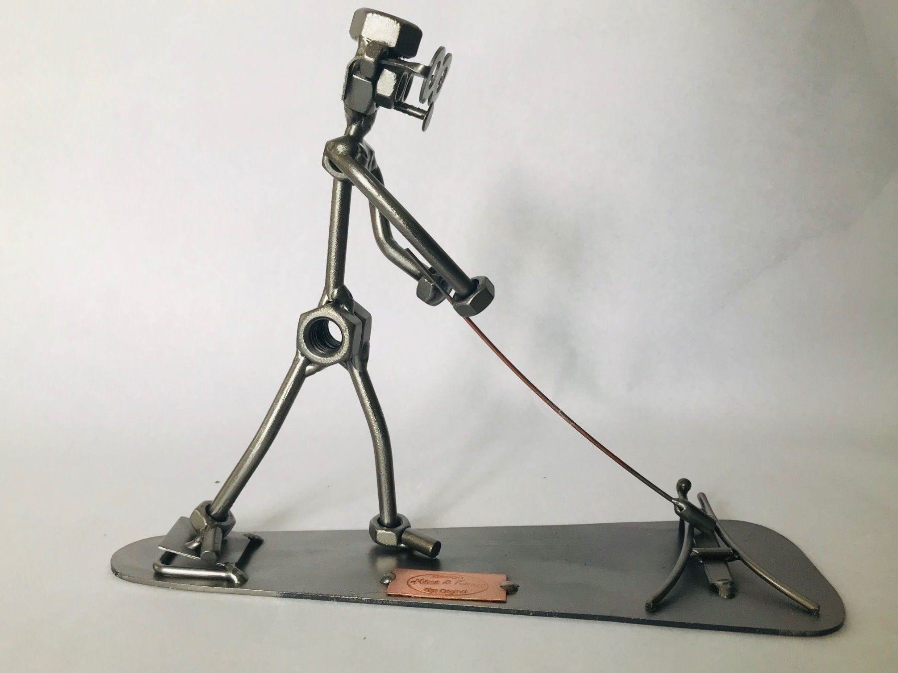 Statuettes: Hornusser – Nuovo e nell'imballaggio originale da Thunstetten venduto da eisbaer300