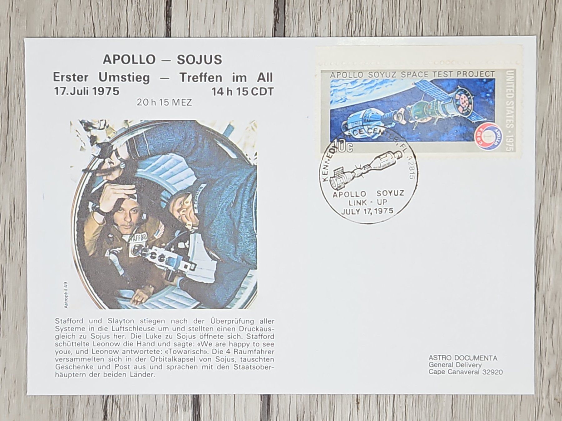 Tutti i francobolli: CL07 Enveloppe + Timbre CCCP 1975 – Usato da Cousset venduto da Patrick_Collections