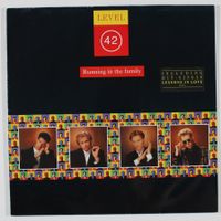 LP LEVEL 42 - RUNNING IN THE FAMILY - 1st Press Deutschland