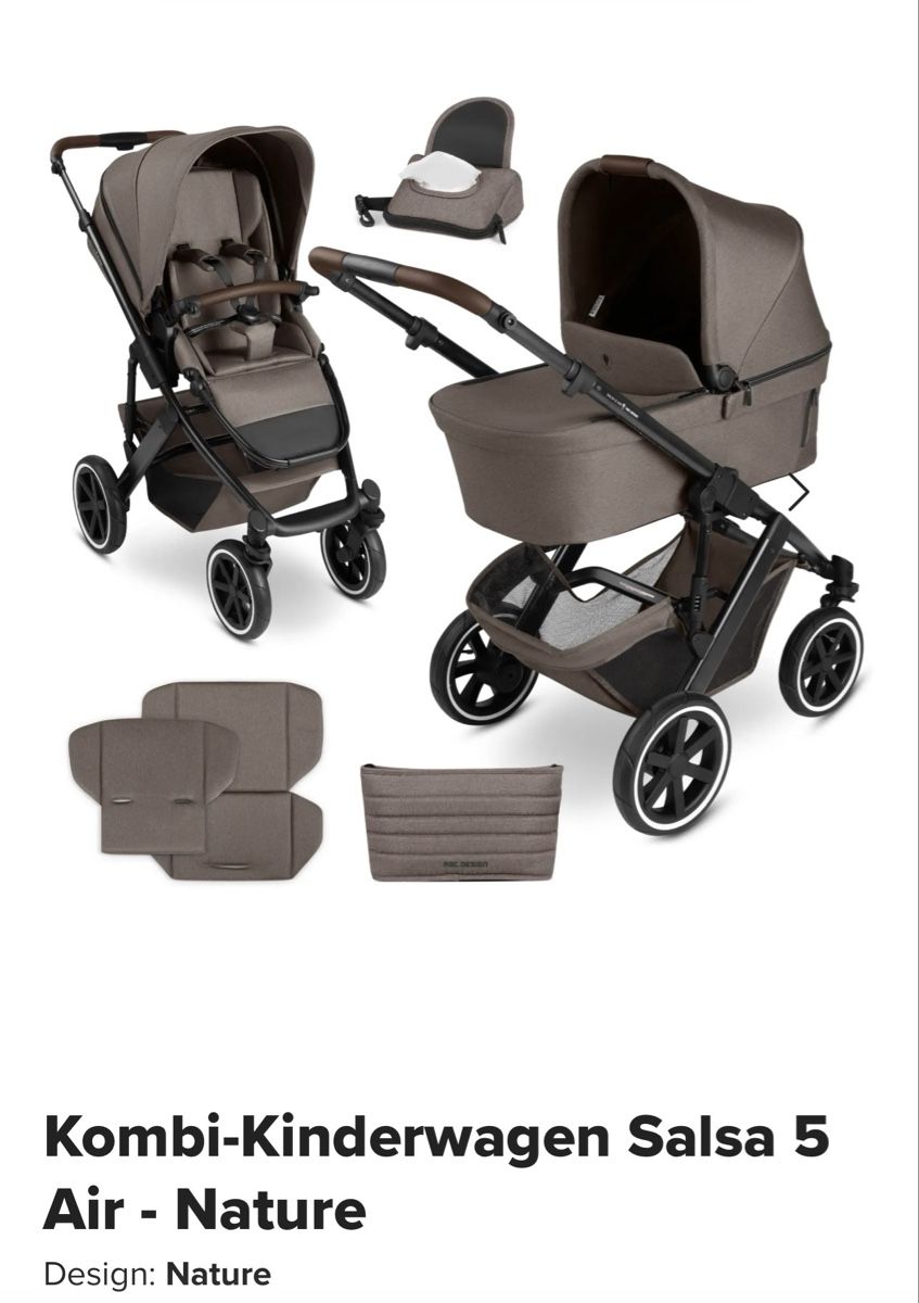 ABC Design Carrozzine: ABC Design Salsa 5 Air Nature – Nuovo (secondo la descrizione) da Winterthur venduto da Tomasson01