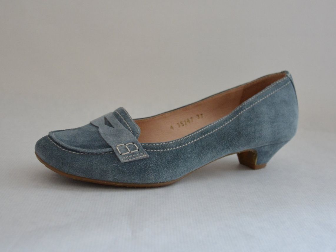 Scarpe da donna: Pumps Wildlederschuhe blau Gr. 37 – Usato da Bern venduto da SecondWave 5