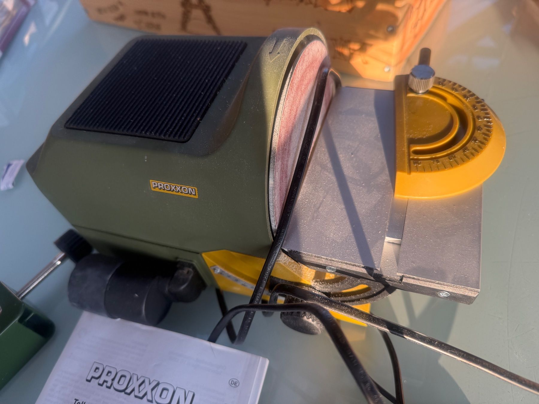 Proxxon Schleifen & Polieren: Proxxon Ponceuse à disque TG 125/E – Gebraucht aus Chexbres von rochecolombe 1