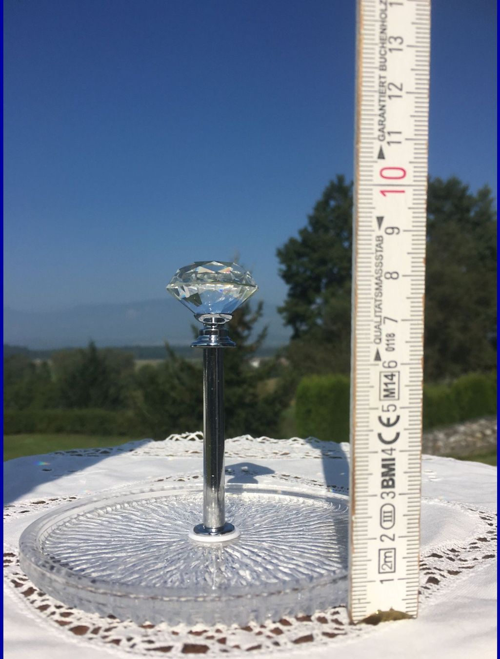 Piatti: MINI ETAGERE Glas  Schmuckablage  fürs grosse Puppenhaus – Usato da Subingen venduto da Etageren 7