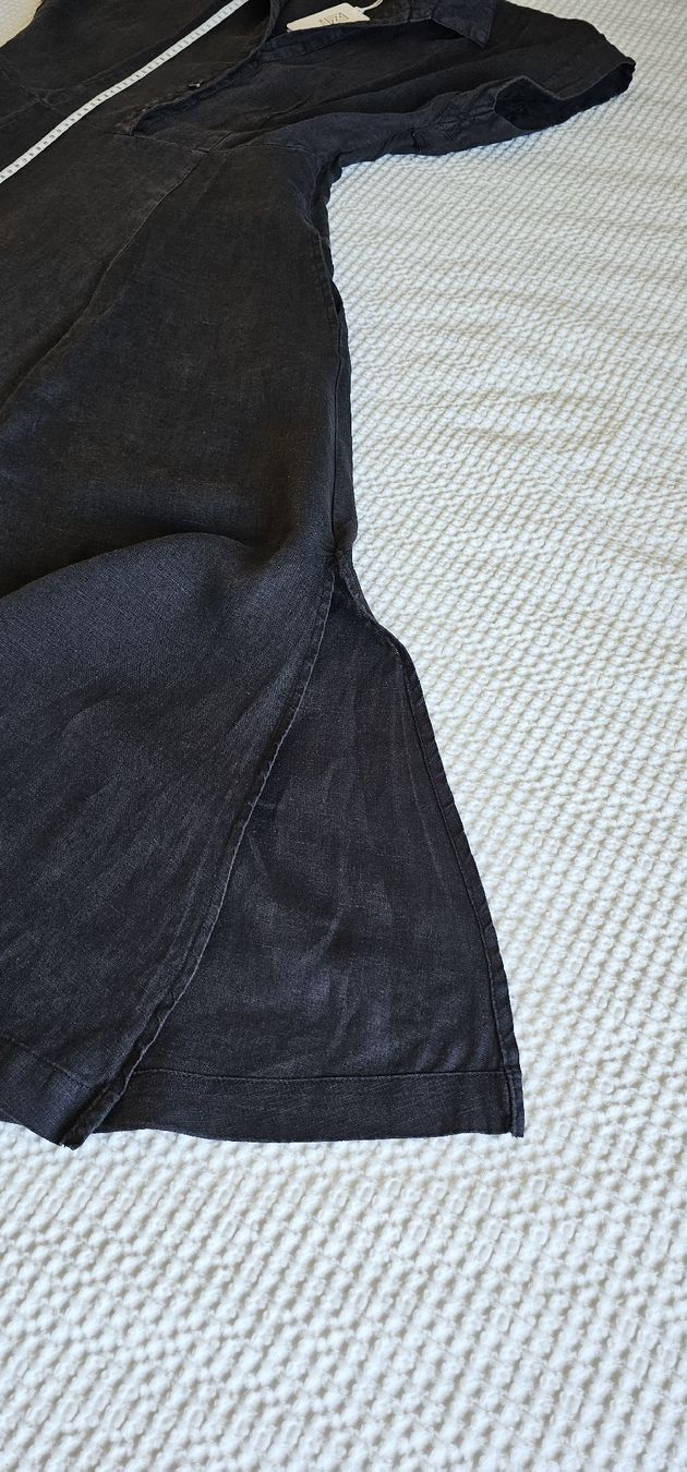 Nile Vestiti: Nile ~ Leinenkleid mit V-Ausschnitt – Usato da Kollbrunn venduto da Antikmann 9
